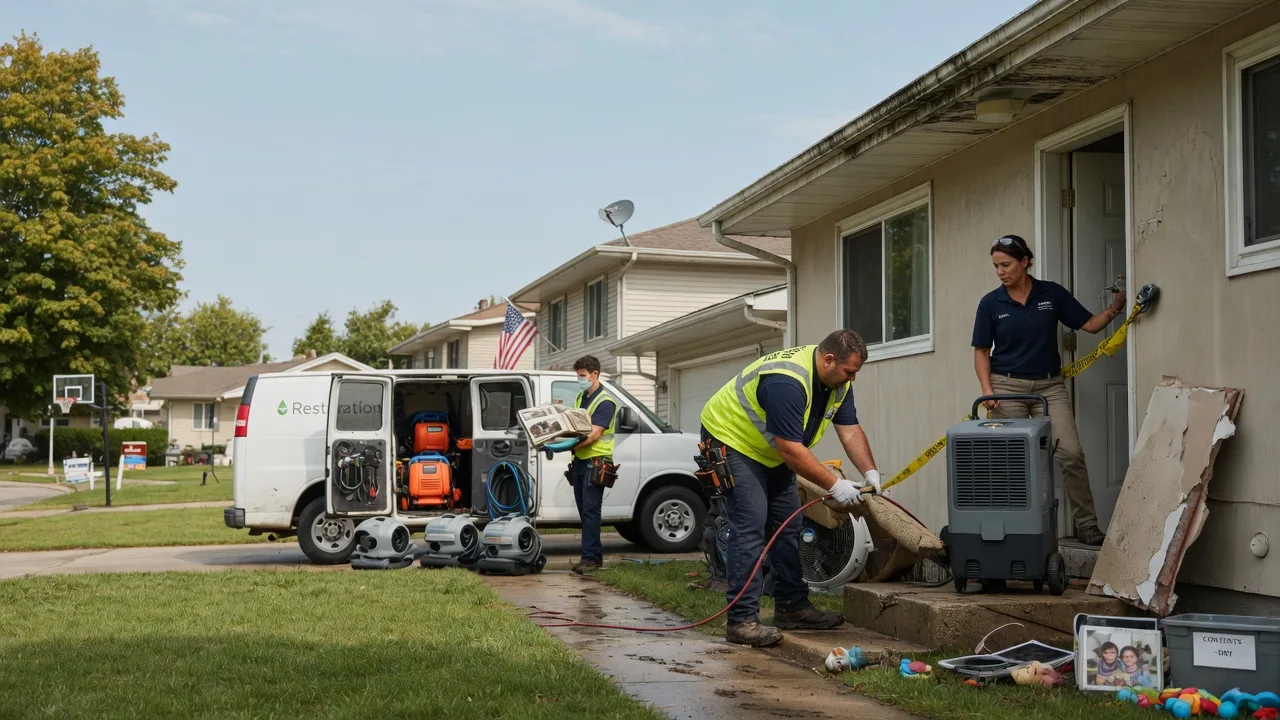 Water Damage Restoration in Lake Village, IN near me